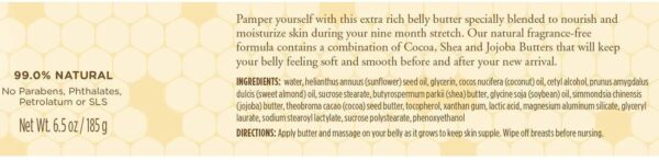 Natural Nourishing Belly Butter, Shea Butter and Vitamin E - Image 5